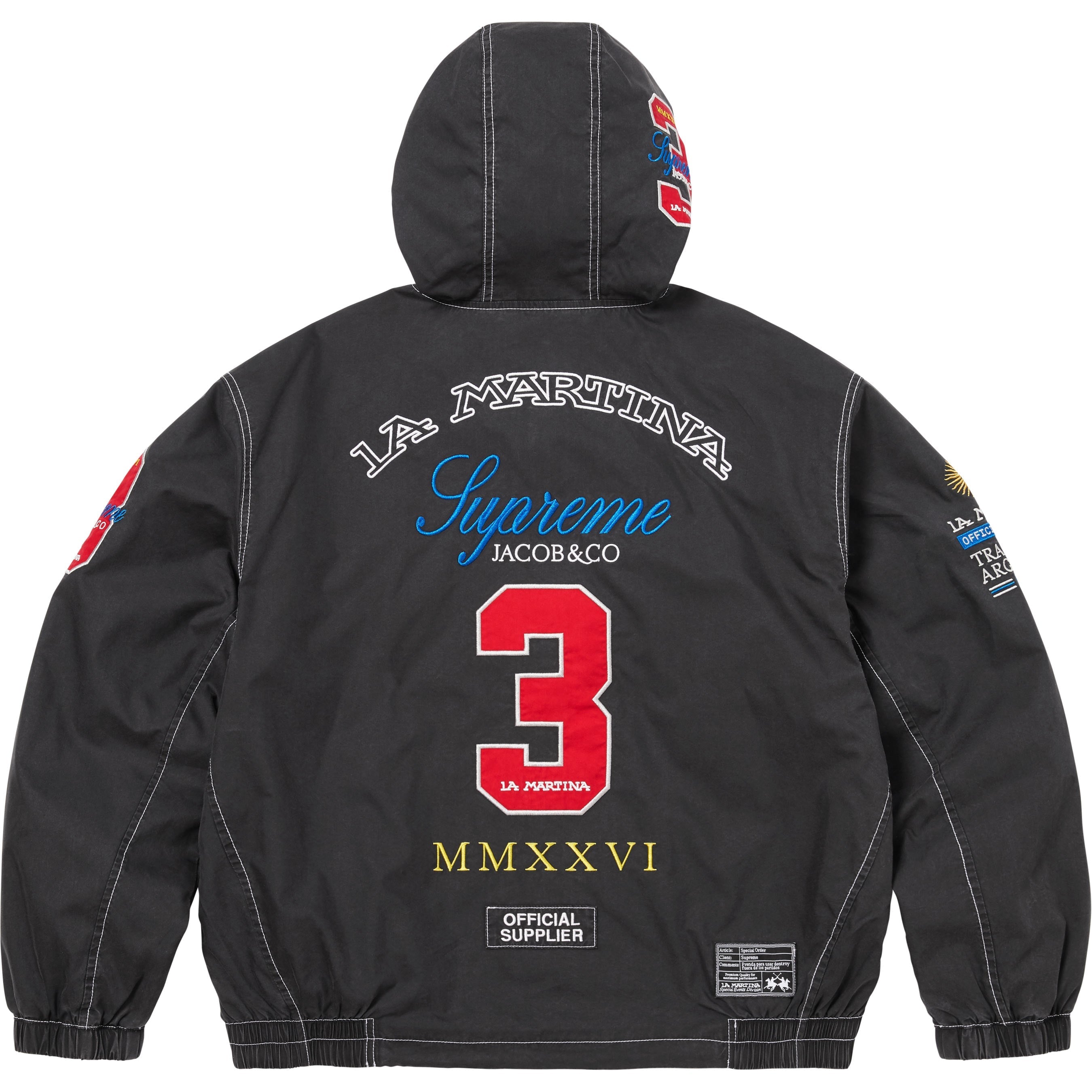 Supreme®/La Martina/Jacob & Co Lightweight Hooded Jacket view 2